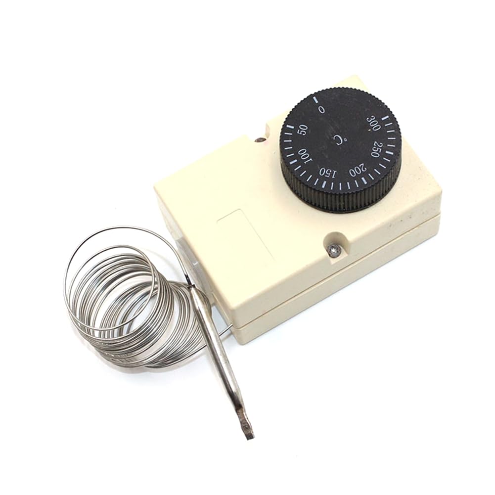 IJSDNVJNDX Electrical Appliance Knob Control Capillary Thermostat 50- W/Covered Knob Temperature Controller 50-