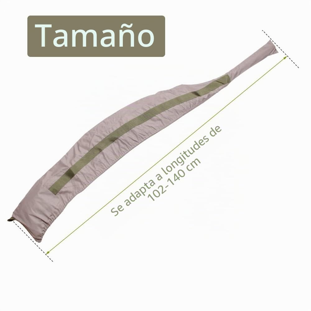 Funda Protectora Impermeable para Rifles Fast Case 40"-54" para Caza y Tiro al Aire Libre
