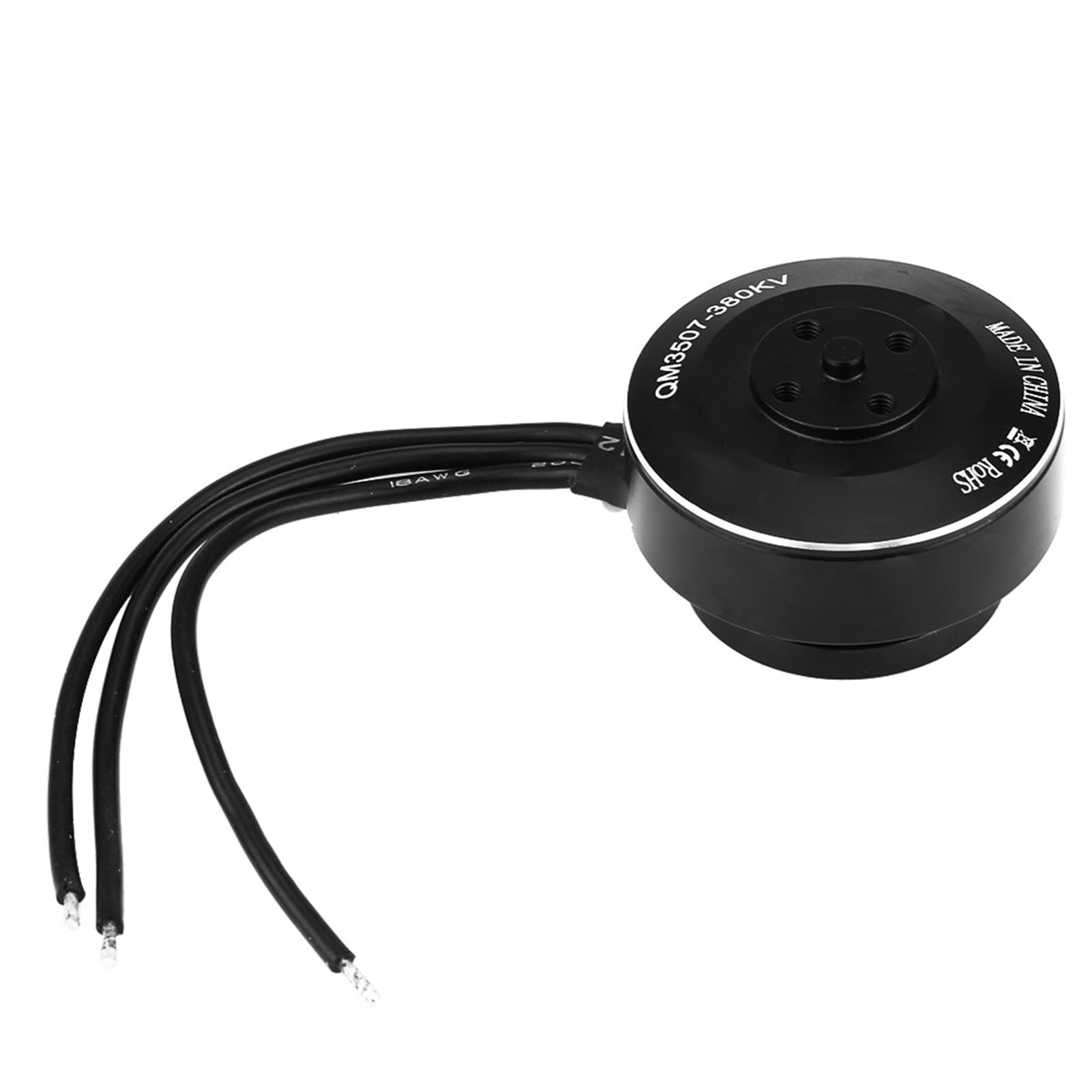 1PC QM3507 380/580/680KV Wodoodporne bezszczotkowe Zestaw dronów motorowych do czterkoptera FPV (380KV)