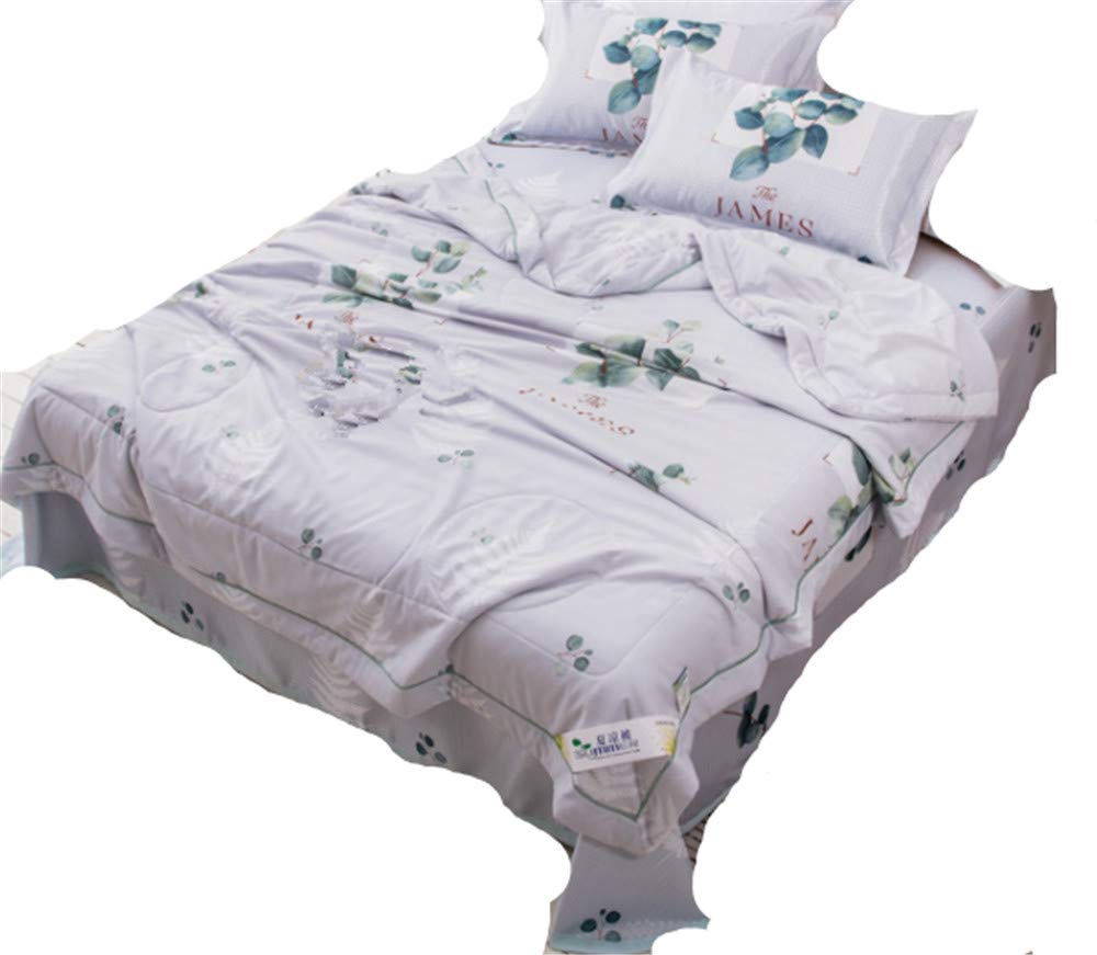 Parure de lit soie de glace 4 pièces simple et chic pour literie élégante de chambre