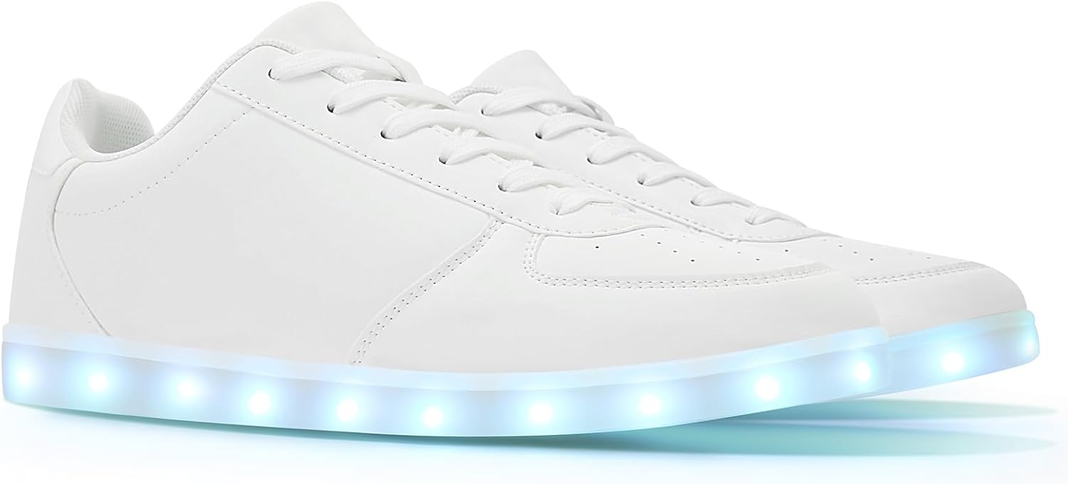 Unisex LED Shoes - Fashion Light Up Sneakers, Breathable USB Charging Glowing Luminous LED Shoes for Men Women - Image 6
