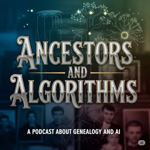 Page de couverture de Ancestors and Algorithms: AI for Genealogy