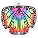 Produktbild BESPORTBLE Frauen Polyester Schmetterling Sling Mantel Tiere Flügel Rotation Cape Party Zubehör für Mädchen Damen Cosplay Kostüm Party (Erwachsene Gedruckt Diamanten mit Großen Schmetterlinge Bunte)