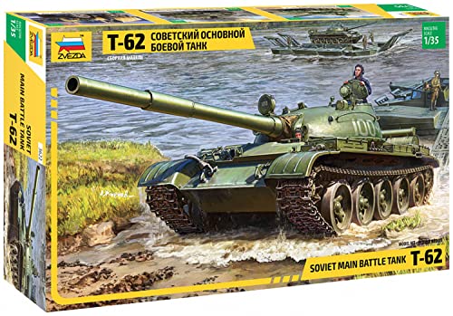 Char Soviétique T-62 Zvezda idéal pour animer vos ateliers modélisme du week-end