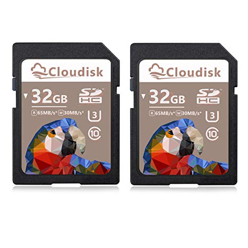 Cloudisk SD card 32GB tbV SD J[h UHS SDXC ] Ki [J[h DSLRp 2pbN