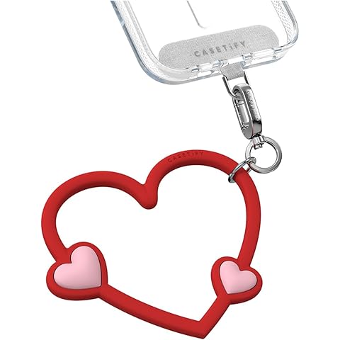 CASETiFY Heart Phone Wristlet - Pink Passion/Red Romance/Black/Purple