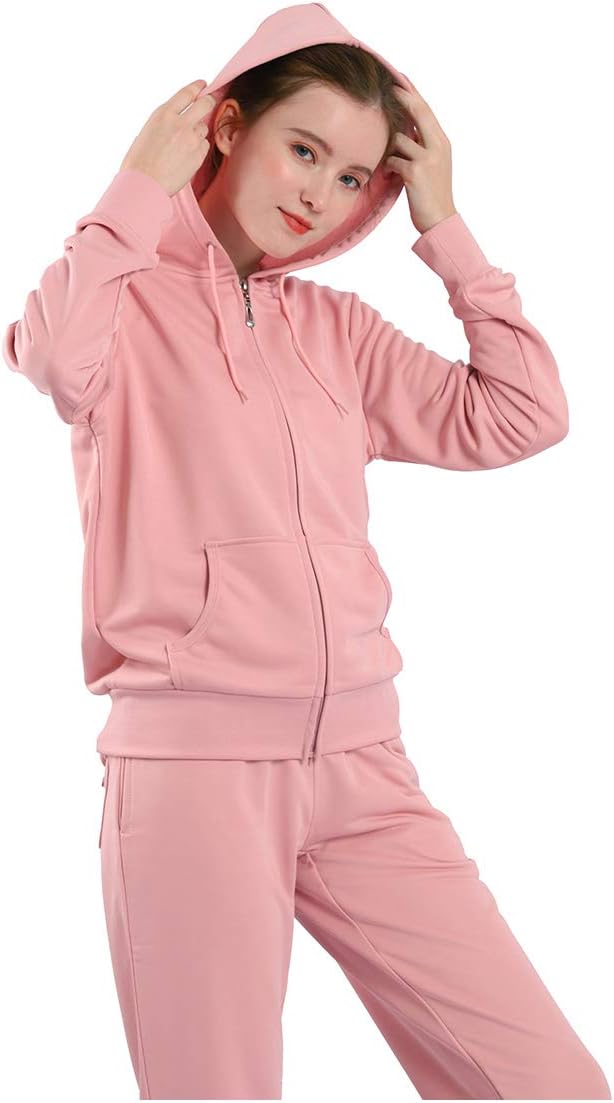 Gary Com 2 Piece Outfits Women's Tracksuit Sets Sweatsuit Long Sleeve Hoodie and Sweat Pants Zip Up Jogger Workout Suit - Image 2