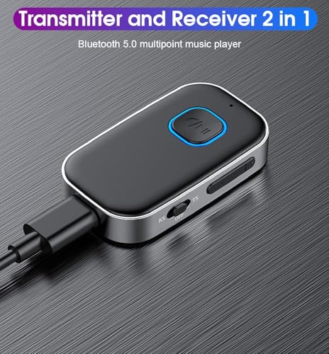 Transmisor Receptor Bluetooth para TV y auriculares miniatura 2
