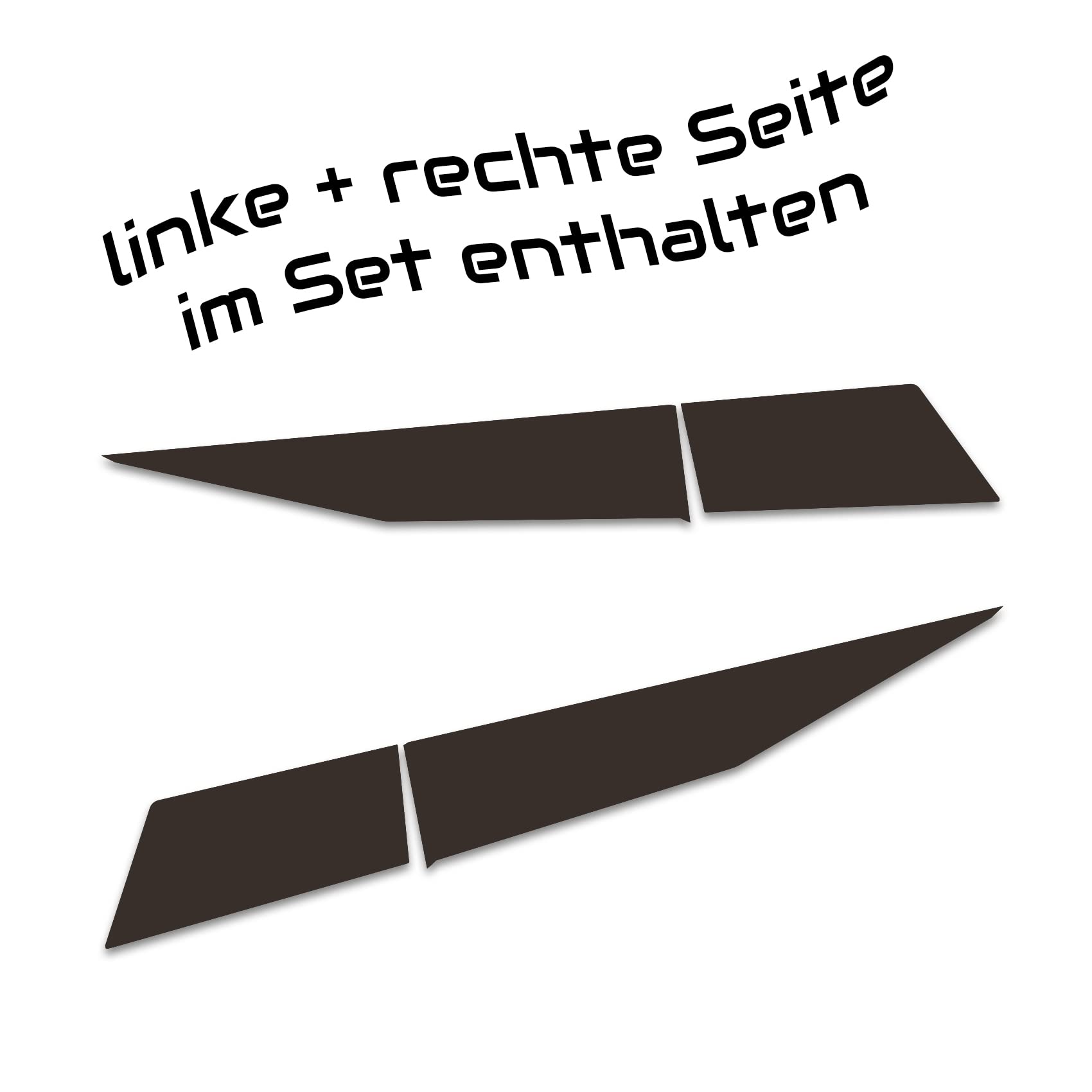 Achterlichten folie set stickers getinte folie achterlichten op maat