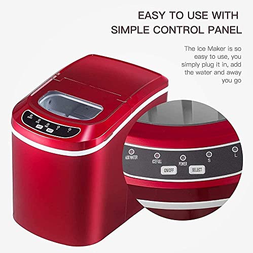 Máquina Portátil para Fabricar Cubos de Hielo con Tanque de 2.2L miniatura 4