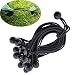 Produktbild Bungee Cords 15,2 cm schwarz elastisch Bungees Cord für Plane Baldachin Zelte Drahthalter Plane Spanngurte (25 Stück)