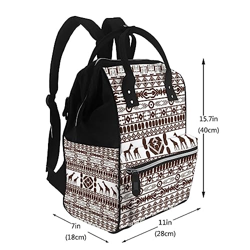 Sac à dos pour ordinateur portable et langer avec poches multiples - 2