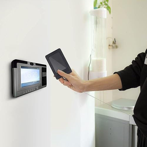 Miniatura 5 de Paquete de 2 portatarjetas y clips retráctiles resistentes para carrete, soportes verticales de cuero para tarjetas de identificación con 1 ventana