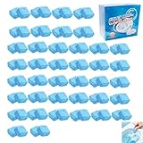 Pack de 40 Pastillas Limpiadoras Extra Fuertes para Inodoro,Elimina el Sarro y las Manchas de Orina,Limpieza Profunda y Ecológica con Aroma a Limón Fresco