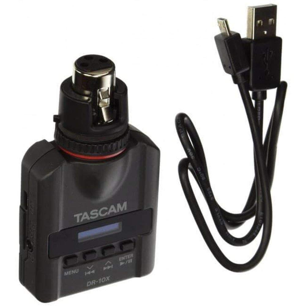Tascam dr-10 x registratore digitale PCM lineare per microfoni XLR da