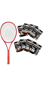 Amazon.com: Head Auxetic 2.0 Radical Team Tennis Racquet – Custom