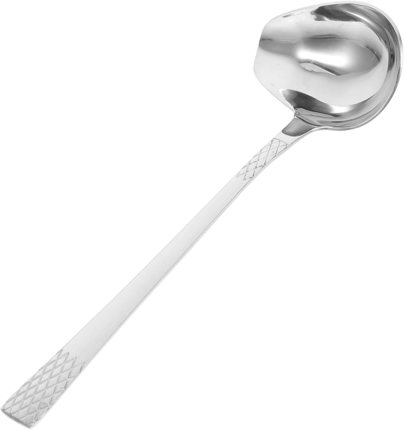 Stainless Steel Sauce Ladle with Pouring Spout Elegant Design for Serving Soups Sauces and Gravies Kitchen Essential for Cooking and Hot Pot