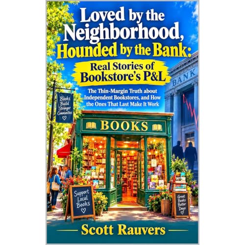 Loved by the Neighborhood, Hounded by the Bank: Real Stories of Bookstore&rsquo;s P&L Audiobook By Scott Rauvers cover ar
