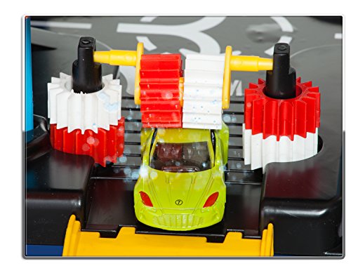 M MOLTO 5474 Molto Parking Elektronischer Parkplatz für Kinder, 5 Etagen, Bunt, 5 Plantas