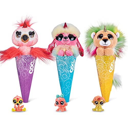 Coco Surprise Fantasy B Series 1 Jouet en Peluche en Forme de cône (Le Style Peut Varier) Lot de 3, 9613B
