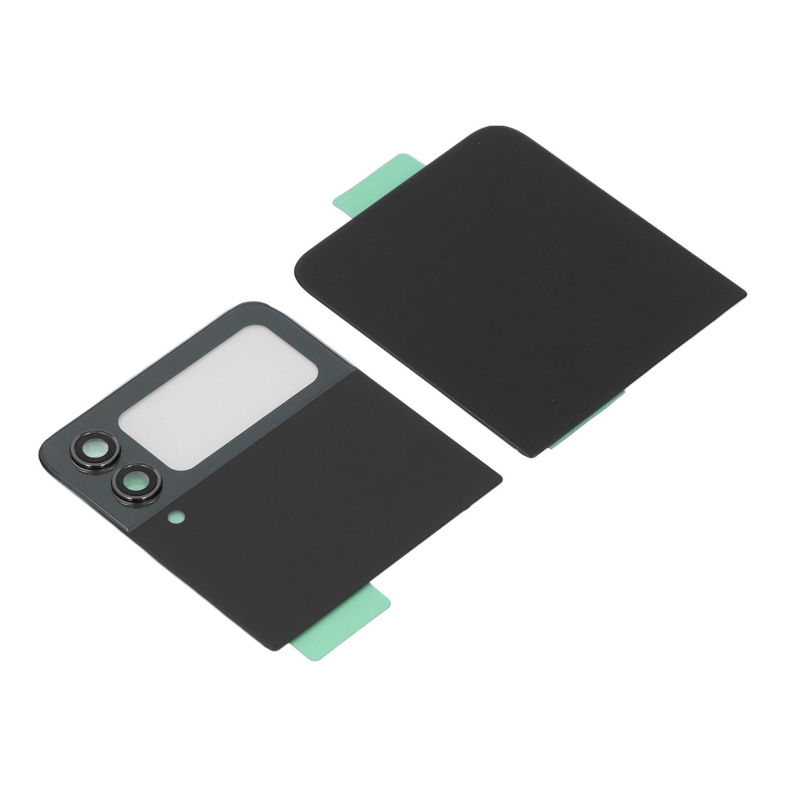Generic Wymiana Tylnej Szyby Z Flip 4 5G F721 Z Najwyższej ści Wykonaniem Wymiana Obiektywu Aparatu Narzędzia do Naprawy w Zestawie Tylnych Szklanych Drzwi Obudowy Telefonu (BLACK)