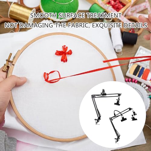 Support de cerceau de broderie réglable contre le mal de dos