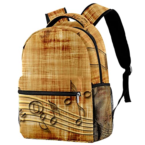 Lot de 2 sacs à dos originaux motif piano pour femme, parfaits pour organiser vos affaires