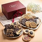 Dulcet Gift Baskets Oven Fresh Cookie and Fudge Brownie Party Gift Basket Great Gift for the Holiday