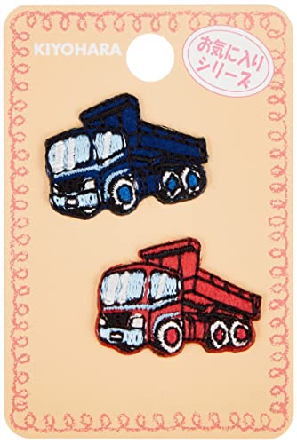 清原 KIYOHARA お気に入りシリーズ ミニワッペン トラック アイロン接着 2個入り MOW744