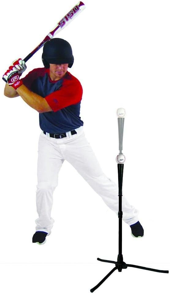 Rawlings | PRO MODEL TRIPOD TRAVEL Batting Tee | Collapsible | Adjustable Height 28"-44"