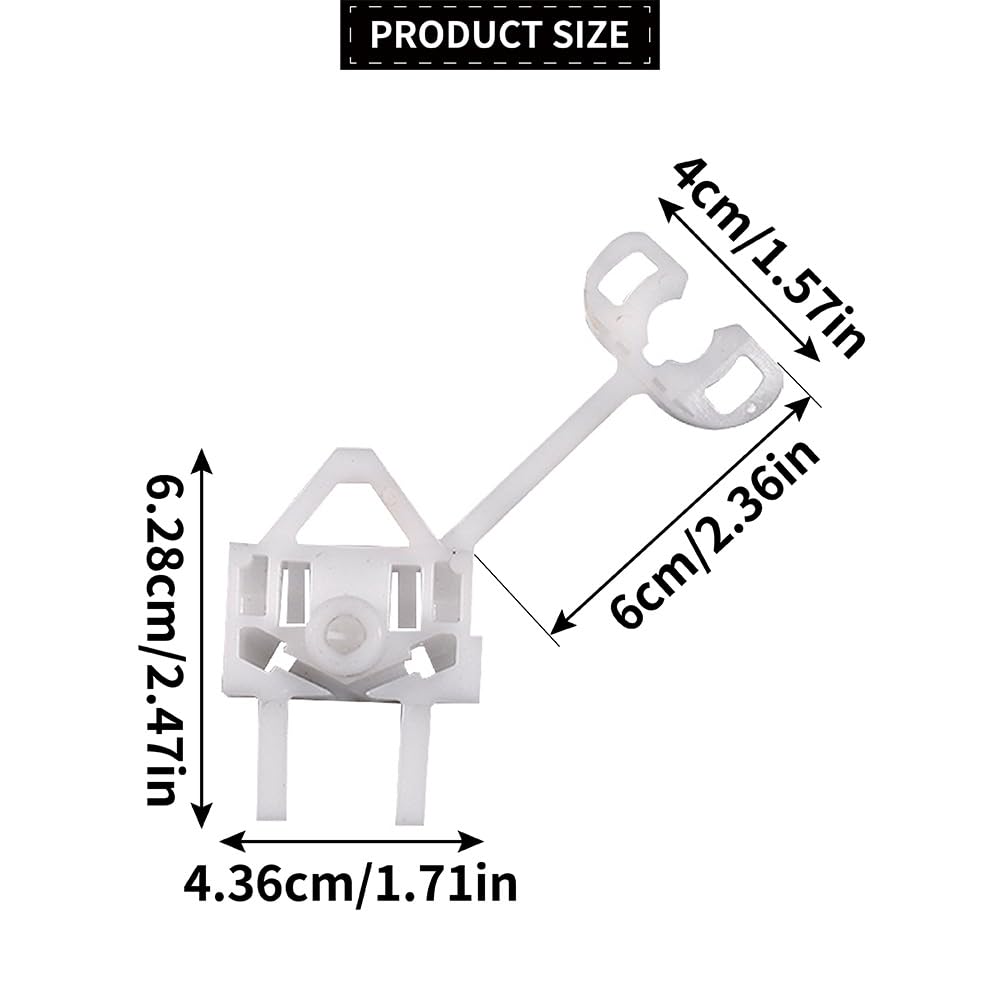 Alzacristallo Catenaccio Ricambi Sinstra Compatibile con Fiat Panda 2003-2012 71744327