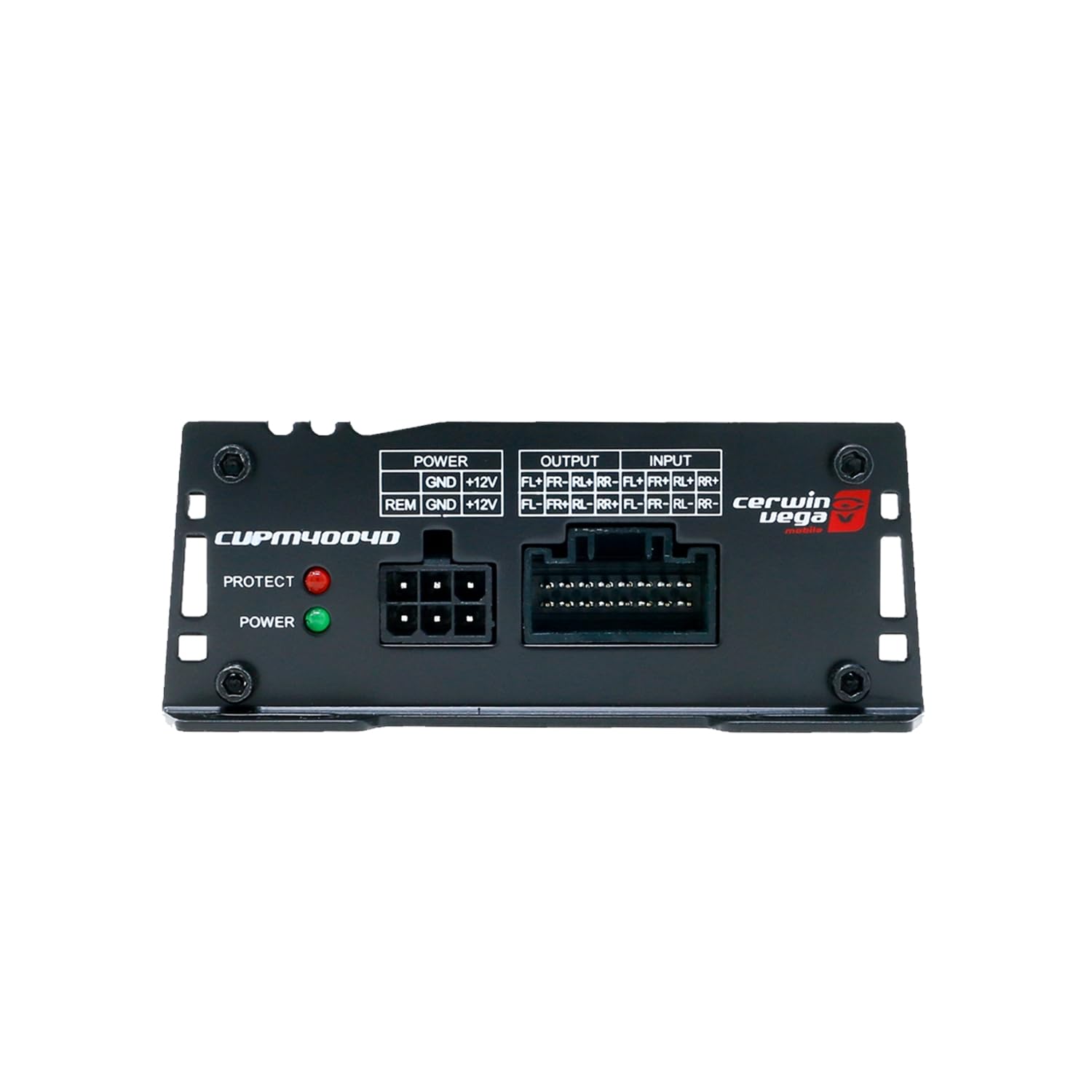 Cerwin-Vega CVPM400.4D Amplificateur audio de voiture 4 canaux Gamme complète Classe D | CVPM Mini-Series,