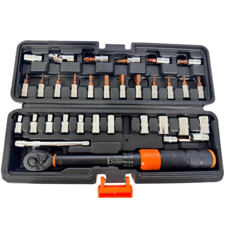 33 clés dynamométriques vélo 1/4" kit
