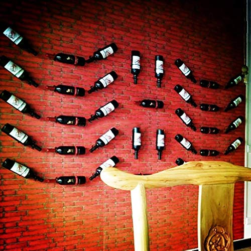 Étagère à vin murale compacte pour ranger les petits espaces - 4