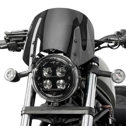 WolflineMoto Minimalist Style Windshield