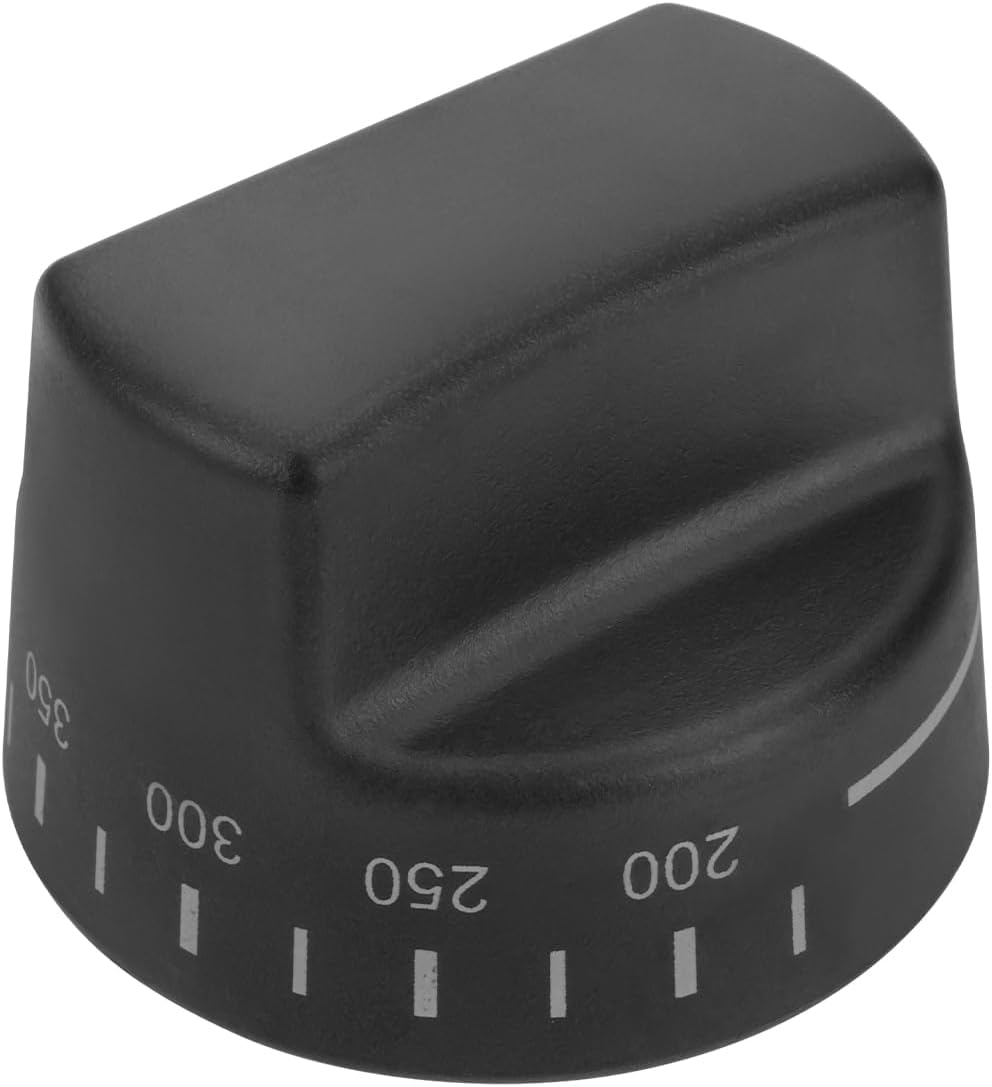EMSea Oven Thermostat Knob Replacement Part PB010099 Compatible with Viking SVGIC305DSI VGIC305DSI VGIC487 VGRC605 VGIC245 VGIC307 Black