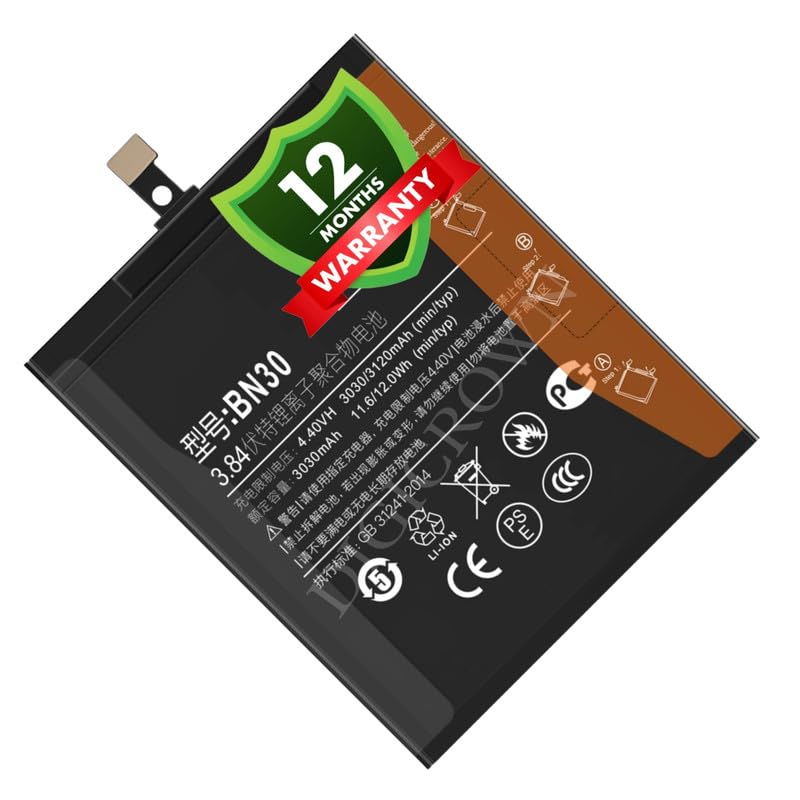 Image of Original BN30 Battery Compatible for Xiaomi Redmi 4A - (3120mAh) - 1 Year Warranty DF7