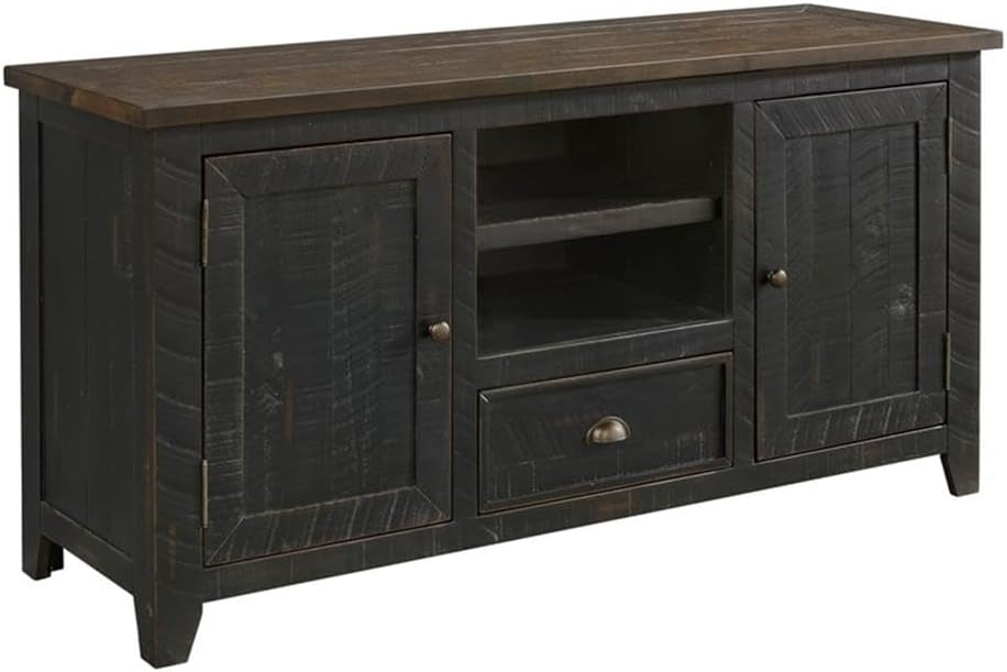 Martin Svensson Home Monterey 60" TV Stand Black and Brown