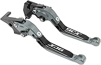 Vista 11 de Palancas de freno de embrague extensible ajustable para motocicleta Yamaha XJ6 N XJ6 para desviación 2009 2020 2019 (color : 3)