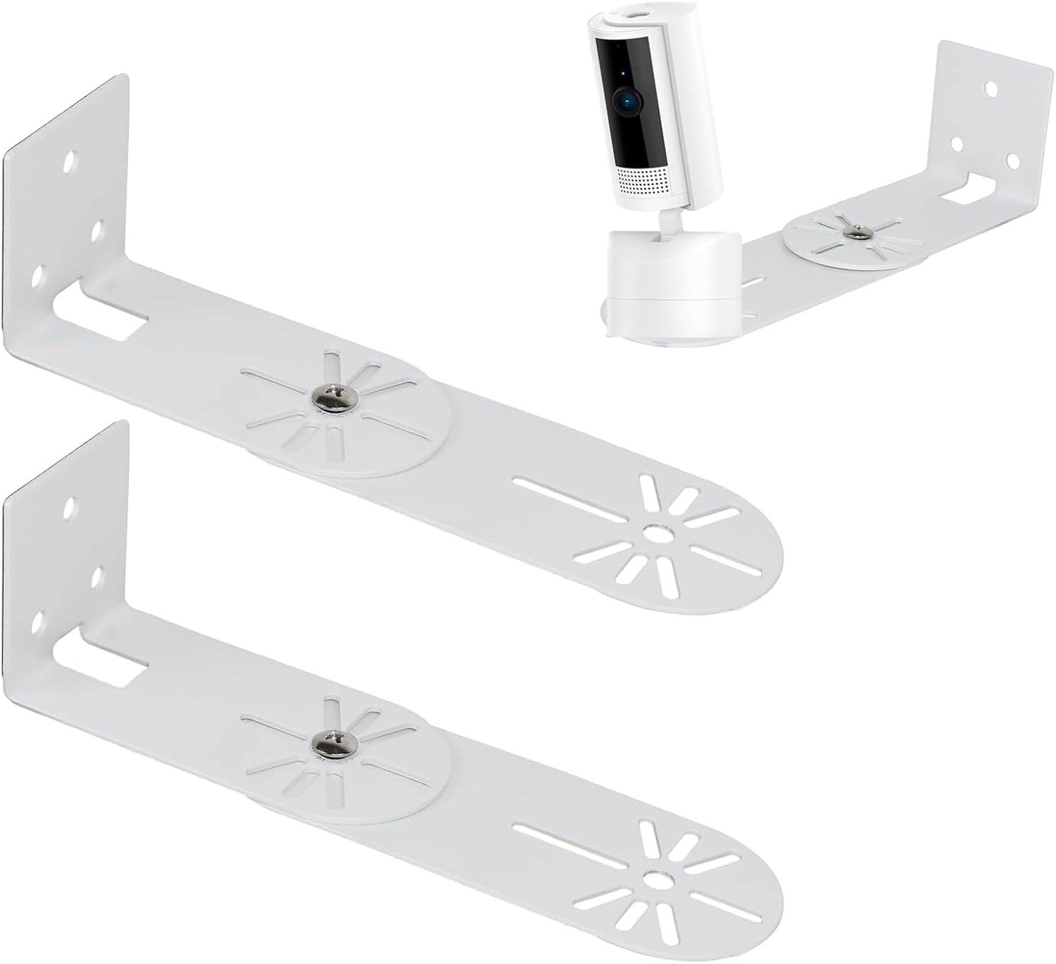 2 Pack Adhesive Wall Mount Compatible with Ring PanTilt