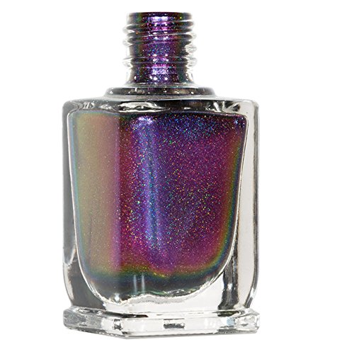 Image of ILNP Peace (H) - Blue, Purple, Fuchsia, Pink, Gold Ultra Chrome Color Shifting Holographic Nail Polish