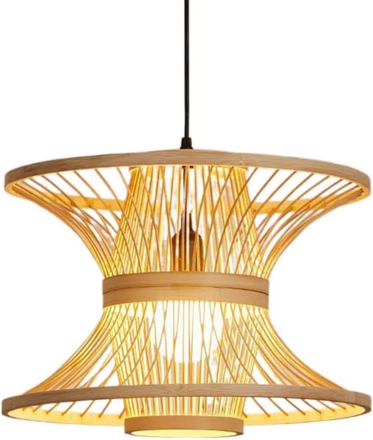 Lustre créatif pour restaurant et suspension chaleureuse salon