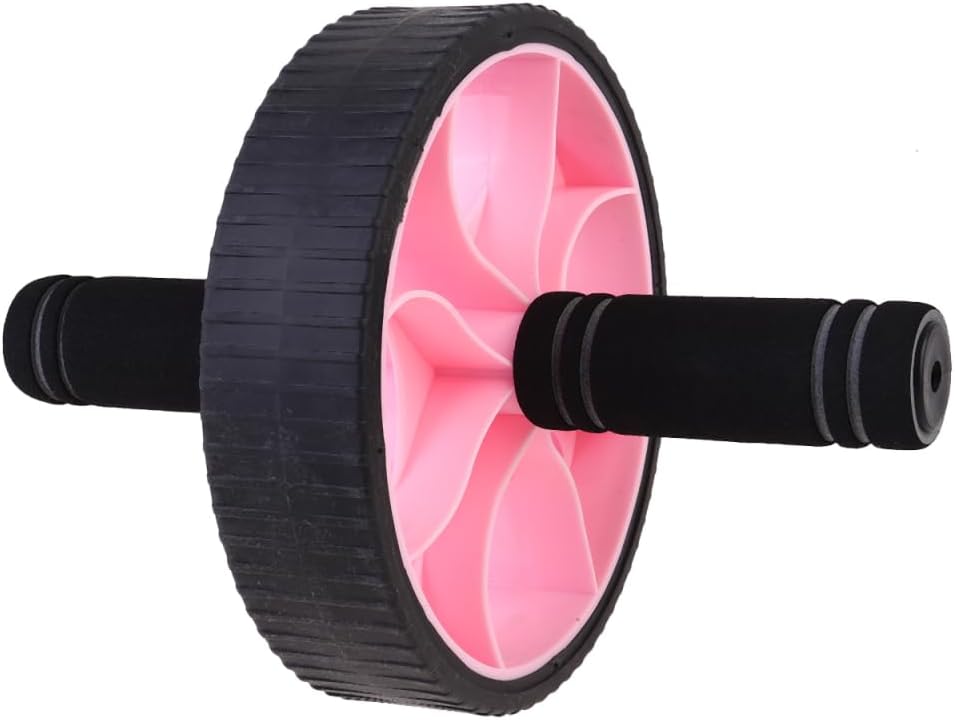 Rueda de rodillo abdominal para entrenamientos en casa, equipo de ejercicio abdominal ligero para hombres y mujeres, herramienta de entrenamiento de