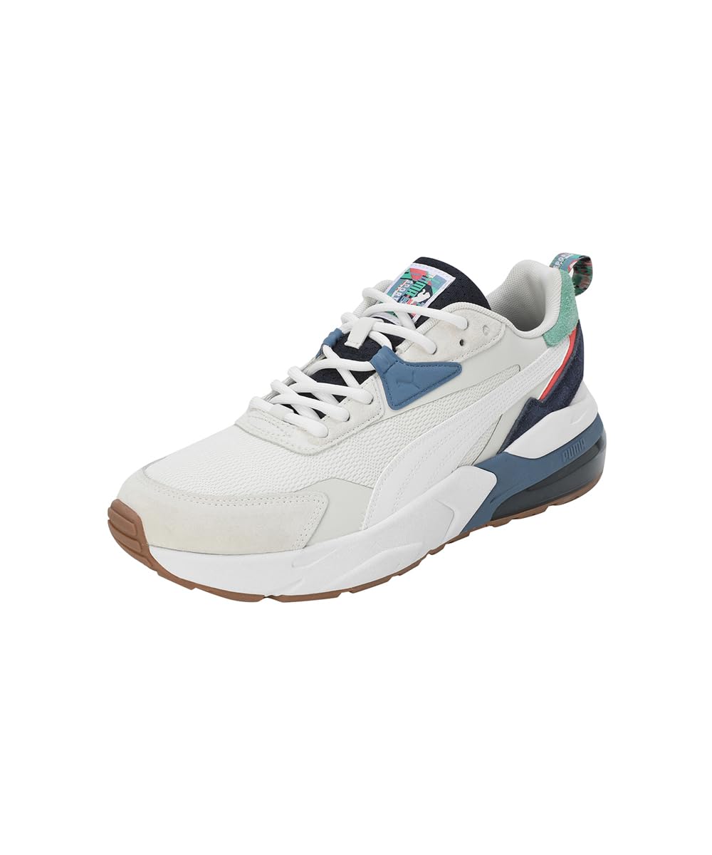 Puma Unisex-Adult Vis2k SL Year of Sports Vapor Gray-White-Blue Horizon Sneaker - 9 UK (39781702) (B0D6W1GM18) Amazon Price History, Amazon Price Tracker