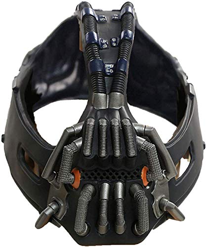 Bane masque adulte métal couleur destructeur masque Batman film personnage le chevalier noir se lève Cosplay accessoire de déguisement Cover