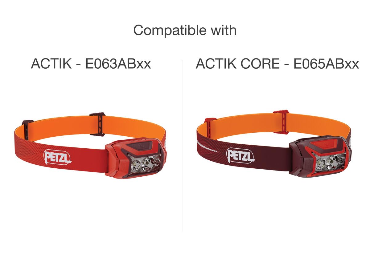PETZL Fascia di ricambio per fari TIKKINA, Tikka, ACTIK - Nero