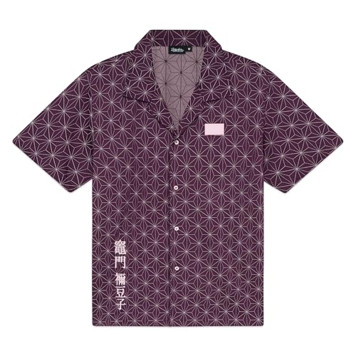 Chemise Nezuko Demon Slayer Dolly Noire unisexe en viscose légère