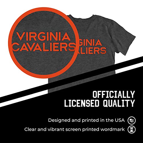 Camiseta de algodón Virginia Cavaliers XXL sin etiqueta que evita rozaduras en la piel 5