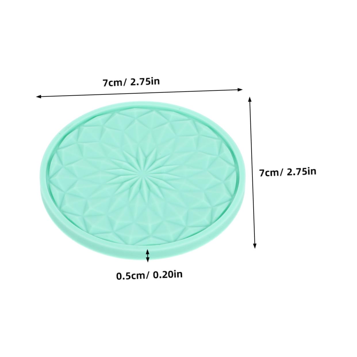 ABOOFAN 12pcs Non-Slip Car Coasters for Cup Holders Vehicle Accessories for Home Cup Holder Mats for Drinks Prevents Spills Keeps Interior Clean