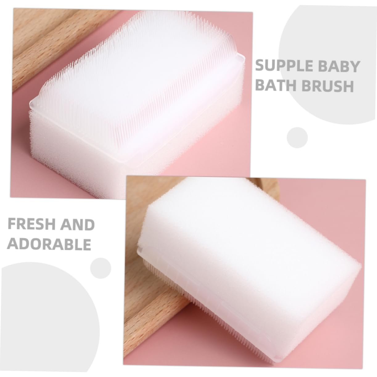 DOITOOL 5 series Cepillos De Entrenamiento Sensorial Para Bebés Pequeños De Baño Cepillo Sensorial Artículos Sensoriales Para Y Adultos Herramientas Sensoriales 4 piezas x 5